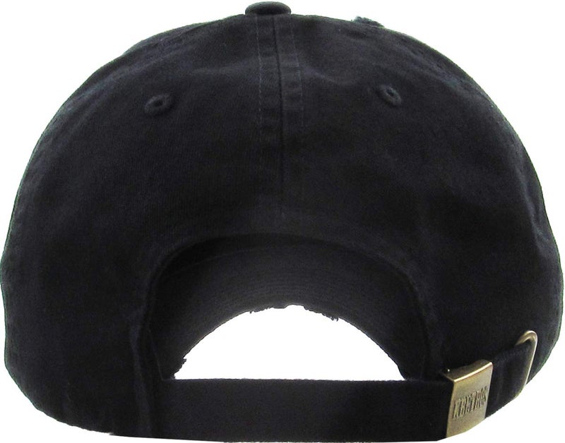 KBETHOS KBVT-209 BLK (Blue LINE) Tactical Operator with USA Flag Patch US Army Military Baseball Cap Adjustable - Image 3